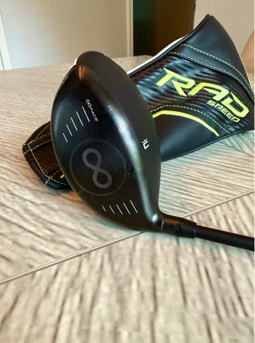 Men's 2021 Cobra RAD Speed Right Handed Driver Stiff Flex 9 Loft (Used)