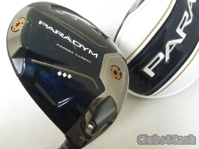 Callaway Paradym Triple Diamond Driver 9° Project X Denali Charcoal 60g 6.0 +HC