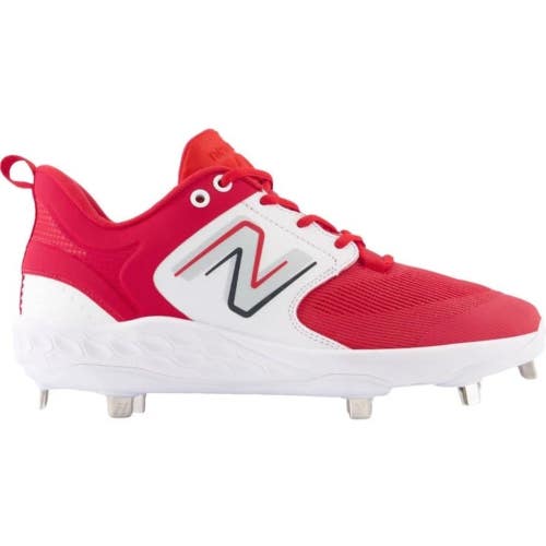 New Balance Fresh Foam X 3000 V6 L3000TR6 Men's 6.5 Red Baseball Cleats RHS3969