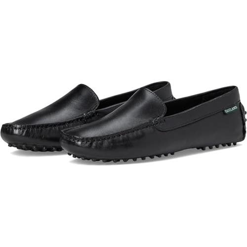 Eastland Biscayne Loafers Women's US 9.5 M Black Leather Moc Toe Slip On RHS3775