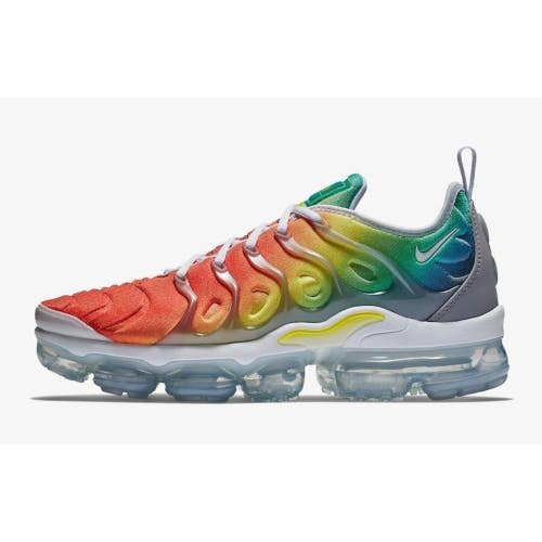 Nike Air Vapormax Plus 924453-103 Men's US 8.5 Rainbow Lifestyle Shoes RHS3765