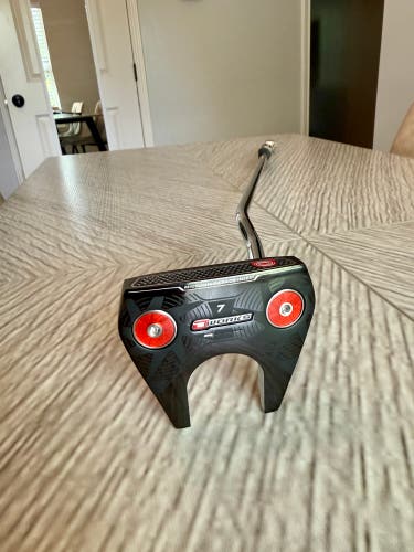 Men's 2017 Odyssey O-Works 7 Mallet Right Handed Putter 34.5" (Used)