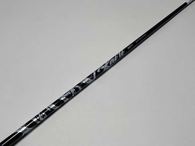 Mitsubishi Chemical Kai'li Black 60X Extra Stiff Driver Shaft 44.75"-TaylorMade