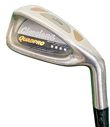 Cleveland QuadPro 4 Iron Right-Handed Men's Stiff Graphite 38.5" Good Stock Grip