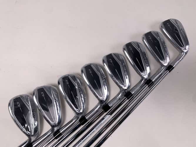 TaylorMade Qi Iron Set 5-PW+GW+SW KBS Max MT 85g Regular Steel Mens RH NEW