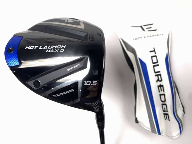Tour Edge Hot Launch Max D Driver 10.5* Aldila Ascent Blue 50R 50g Regular RH HC