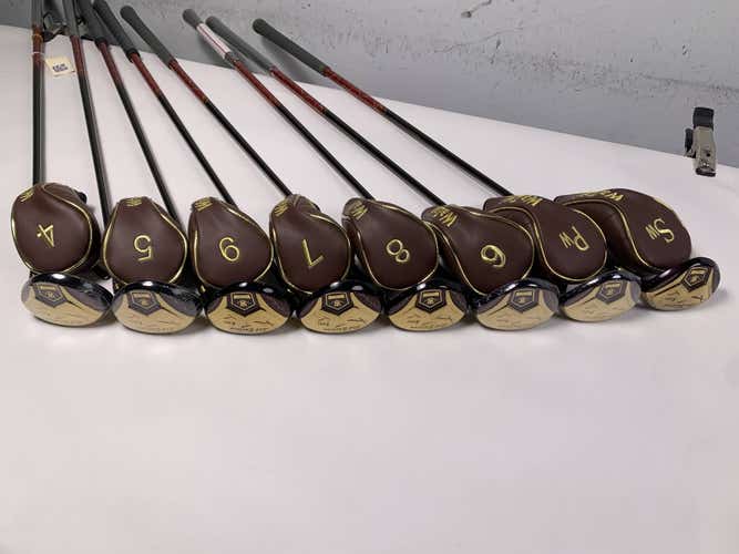 Wazaki LTD Edition Hybird Iron Set 4-PW+SW Bushikadna 65g Regular RH HC