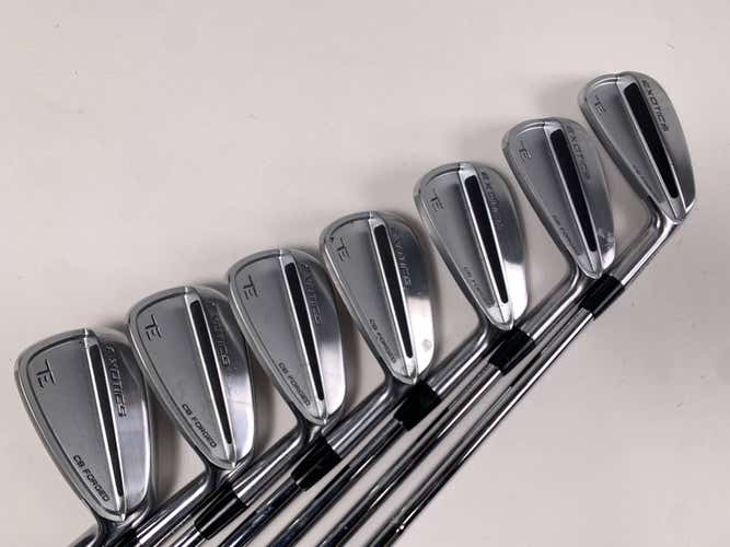 Tour Edge Exotics CB 2026 Iron Set 4-PW Dynamic Gold X100 Mid Extra Stiff RH