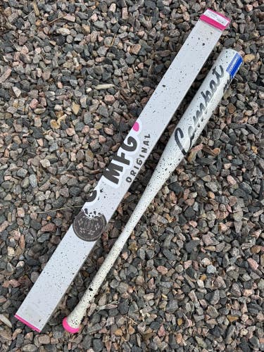 32/29 Combat MFG Spec A1 Cookies And Cream BBCOR Baseball Bat White !Sold out!