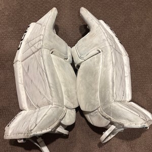 32" + 1 CCM Eflex 6.9 INT Goalie Leg Pads  (Used)