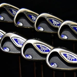 CALLAWAY HAWK EYE IRON SET 3-9 PW  PLUS P SHAFT: R WIDTH: (5) 38" RH NEW GRIPS