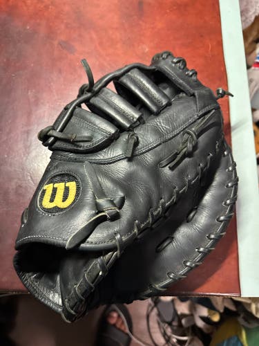 Wilson A2000 First Base Mitt - Made in Japan - Black - Vintage