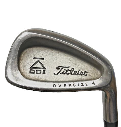 Titleist DCI Black Oversize + 9 Iron Men's RH Tri Spec Stiff Steel 35.5 New Grip
