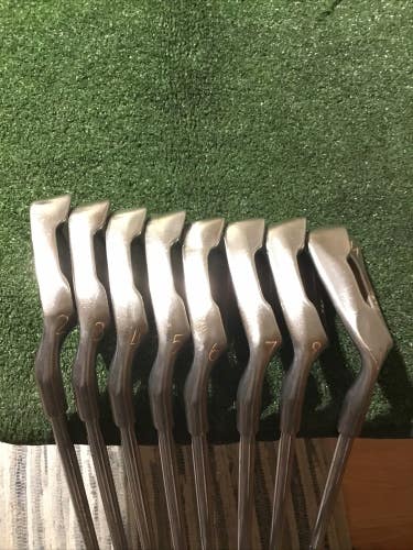 Ping Left Handed Zing 2 Karsten Green Dot Irons Set (2-PW, No 9i) JZ Steel Shaft
