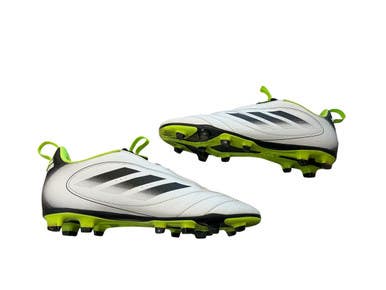 Used Adidas GOLETTO Soccer Cleats Black And White Junior 04 11873-S000236603