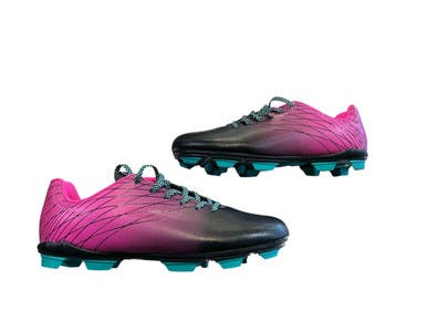 Used Dsg Soccer Cleats Black And Pink Junior 05.5 11873-S000235822