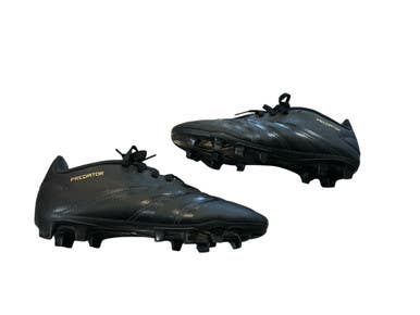 Used Adidas PREDATOR Soccer Cleats Black Junior 04 11873-C000236085