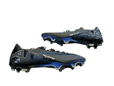 Used Nike AIR ZOOM MERCURIAL Soccer Cleats Black And Navy Blue Senior 11 11873-S000237031
