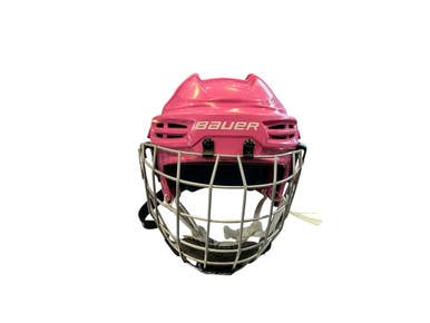 Used Bauer PRODIGY Helmet Cage Combo Pink One Size 11873-S000237093