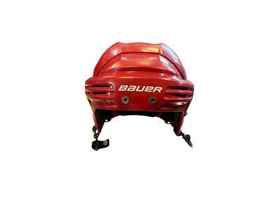 Used Bauer Hockey Helmet Only Red LG 11873-S000238170