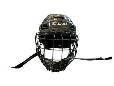 Used CCM TACKS 710 W/ CAGE Helmet Cage Combo Grey MD 11873-S000238337