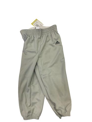 Used Adidas BASEBALL PANTS BB/SB Pant Mens Grey Youth 11859-S000030614