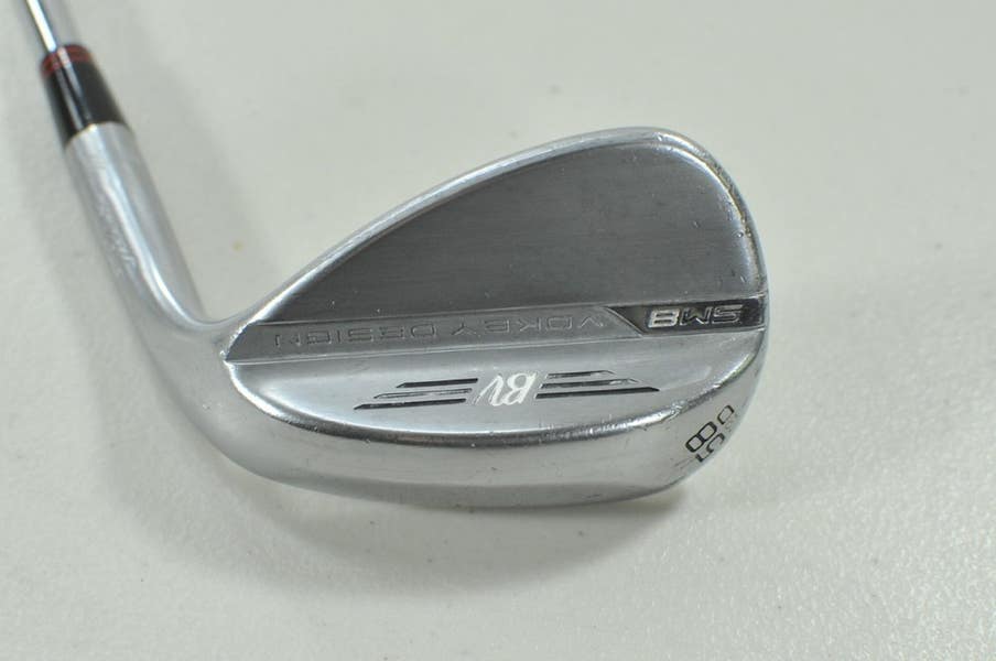 Titleist Vokey SM8 Tour Chrome 58*-12D Wedge RH KBS Hi-Rev 2.0