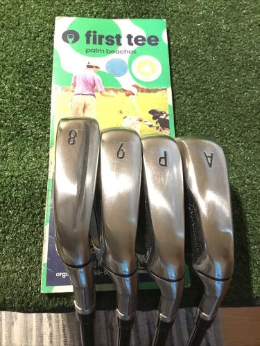 Taylormade Stealth Irons Set 8-PW-GW Seniors Fujikura Ventus 5-A Graphite Shafts