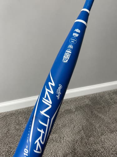 Game ready 2023 Rawlings Mantra Composite Bat (-10) 22 oz 32" (Used)