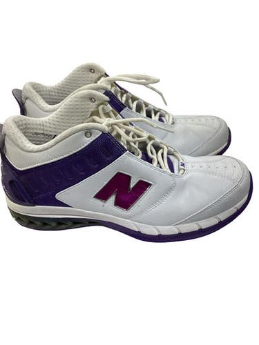 Used New Balance Basketball Shoes M Purple And White Senior 12 11347-S000268398