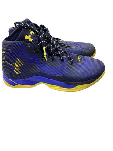 Used Under Armour Basketball Shoes M Royal Blue Senior 12 11347-S000268397