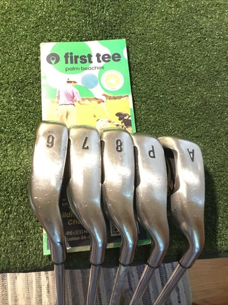 Callaway Warbird Irons Set (6-PW-GW, No 9 Iron) Uniflex Steel Shafts *VGC*