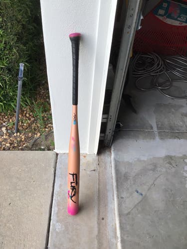 2025 AXE Fury Composite Bat (-7) 27 oz 34" (Used)