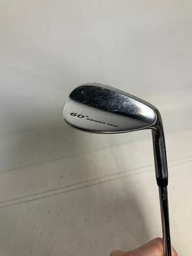 Used RIPSTOP 2 60 POWER SPIN Golf Wedge Mens RH Lob Wedge 11823-S000038863