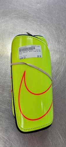 Used Nike Soccer Shin Guards Adult Yellow LG 11497-S000157461