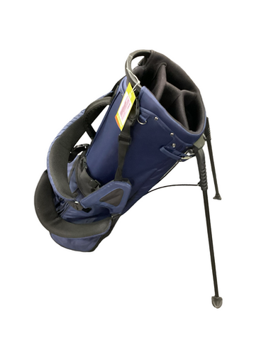 Used STITCH AIR WALKER Mens Stand Bag Navy Blue 11613-S000181520