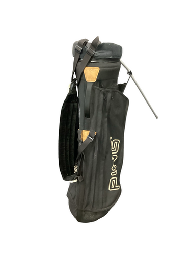 Used Ping HOOFER Mens Stand Bag Black 11613-S000181497