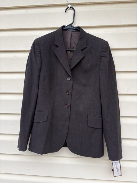 Ladie's Brown Hunt Coat Size 6R Slim Fit by The Tailored Sportsman