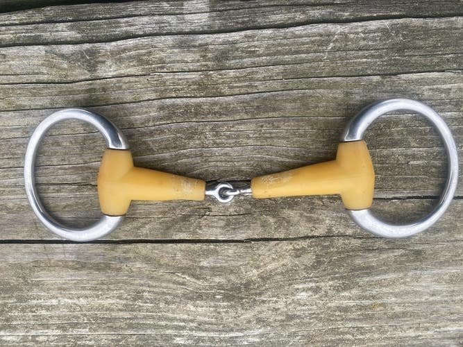 Used 5" Happy Mouth jointed mouth eggbutt snaffle bit