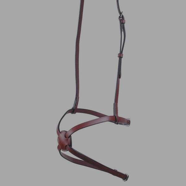 Kincade figure 8 English nose band brown leather full horse size