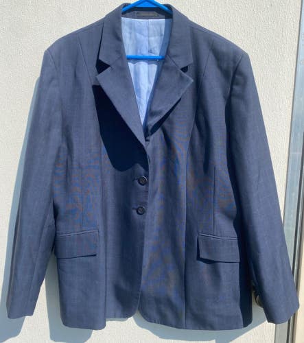 Pre-owned Ladies' RJ Classics 22 R Navy English hunt /show coat