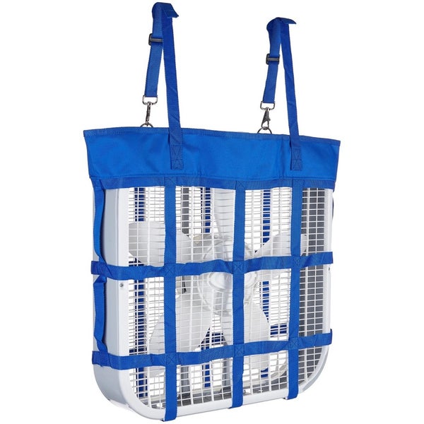Epic Animal blue 600d nylon Box Fan holder w/adjustable straps