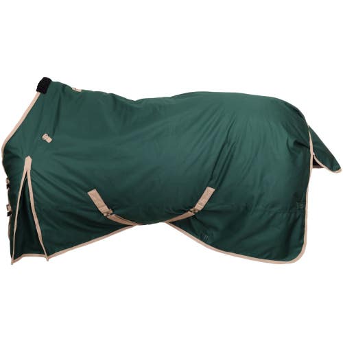 1000d  80" green Showman basic heavy weight waterproof turnout blanket
