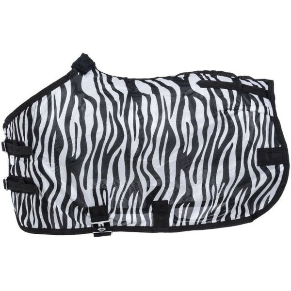 44” Tough 1 Zebra mesh miniature horse fly scrim sheet