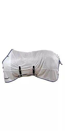 69" Defender Silver Elite standard neck fly sheet w/belly wrap