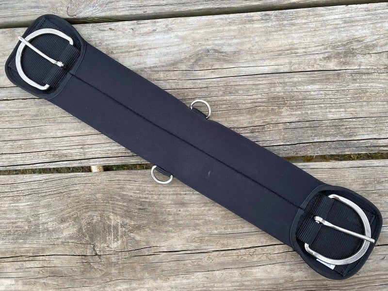 18" miniature horse nylon covered neoprene wrap straight Western cinch
