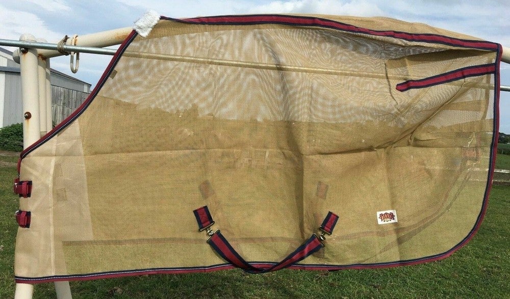 81" Tucker brand PVC coated mesh horse fly sheet