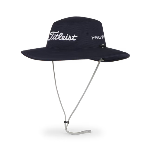 Titleist Tour Aussie Bucket Hat- Navy/White