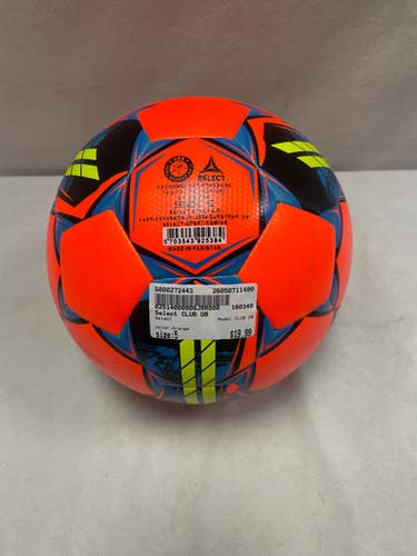 Used Select CLUB DB All Size Soccer Ball Orange 5 11490-S000272443