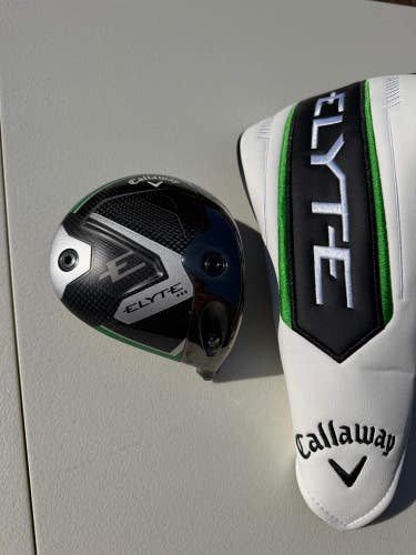 Callaway Elyte Triple Diamond Driver 9 +HC Head Only